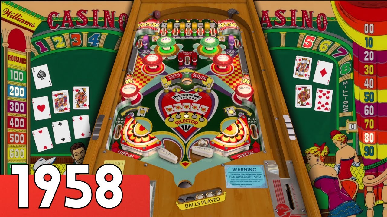 Casino VPX (Williams, 1958) v 1.0.0 | Геймплей и комментарии