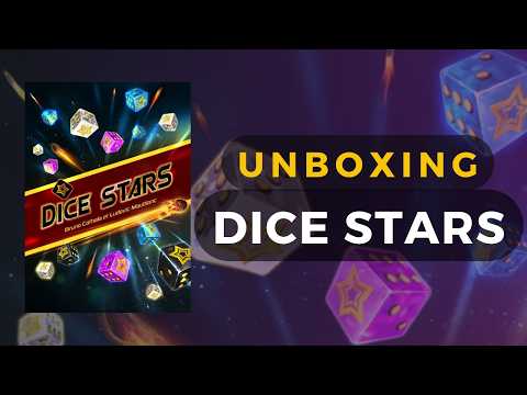 Dice Stars Board Game Unboxing | DaniCha