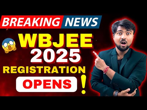 WBJEE 2025: Registration