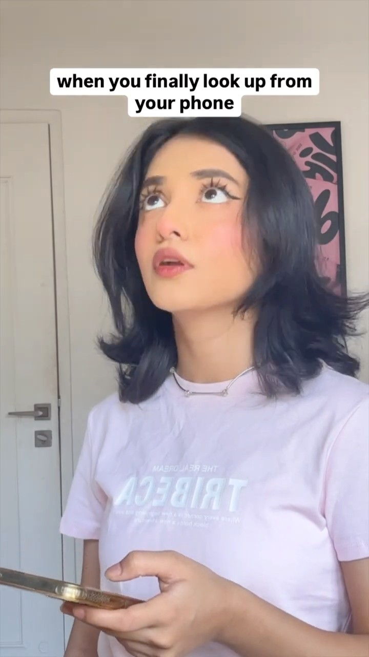 Looking up from your phone