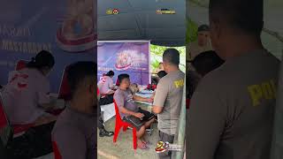 Bakti Sosial Polres Kepl.Sangihe