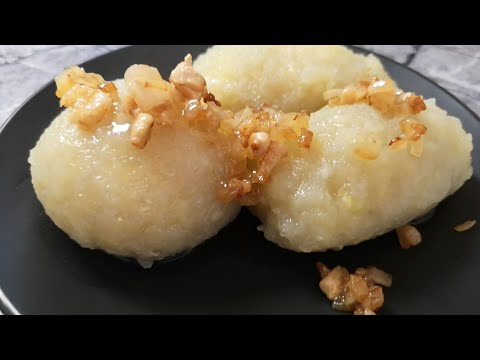 Литовские ЦЕППЕЛИНЫ-одно из наивкуснейших блюд в мире.Zeppelinas Hackfleischklöße.Zeppelin recipe.