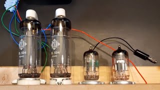 EL504 ultra linear push pull power amplifier