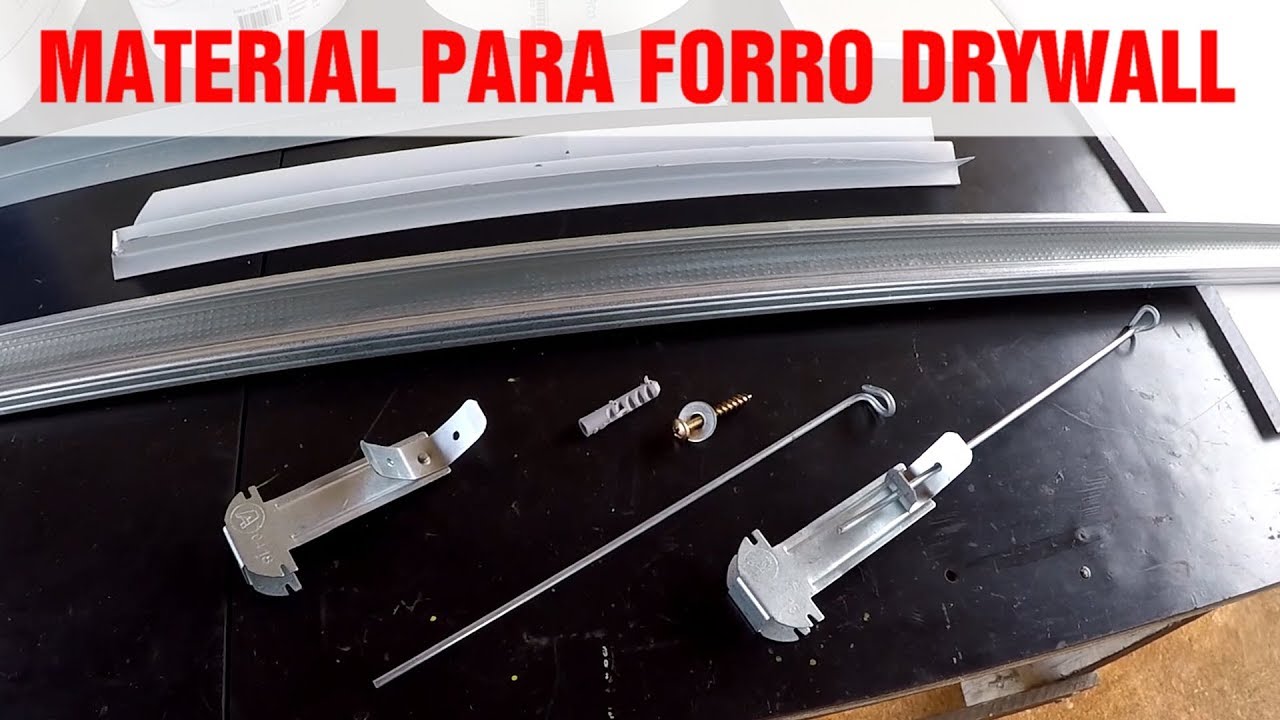 FORRO DRYWALL ESTRUTURADO ENTENDA E SAIBA COMPRAR O MATERIAL CORRETO