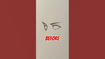 how to draw eye from 3/4 perspective // Jmarron