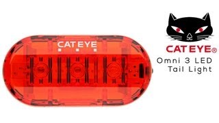 Cateye Omni 3 LED Tail Light Features