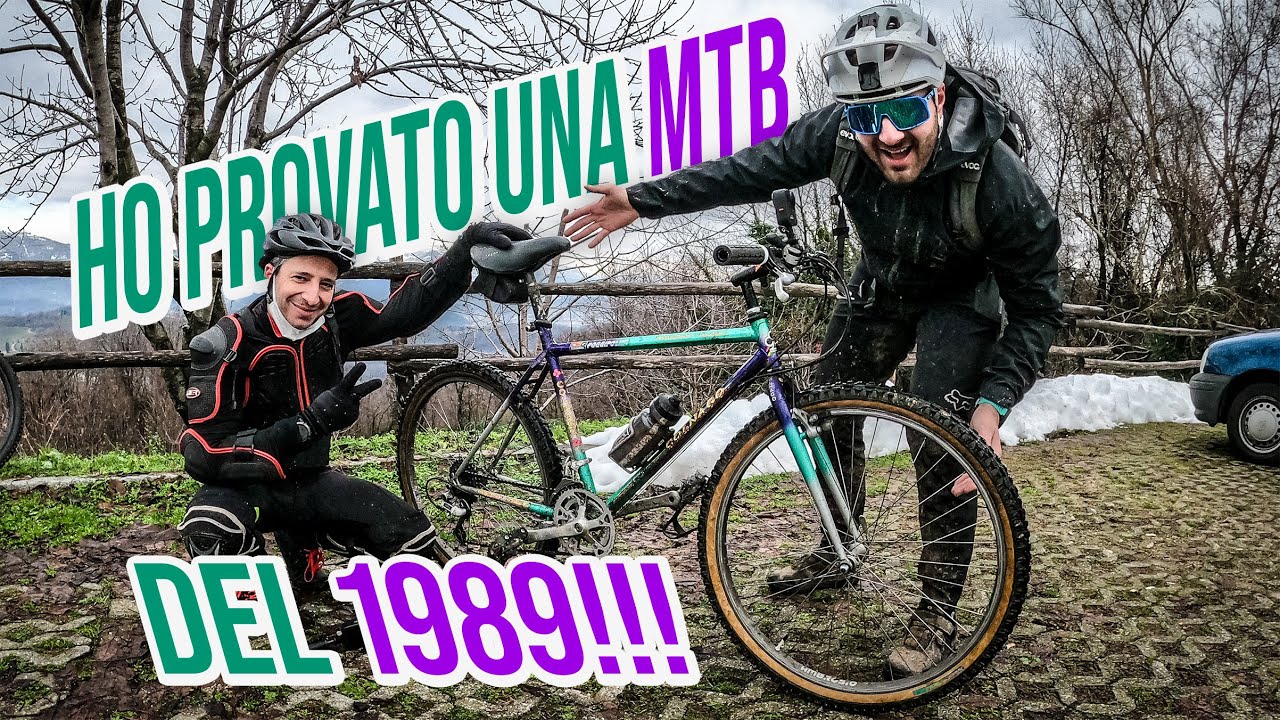 HO PROVATO UNA MTB DEL 1989!!! con @andreagaleazzi.com - YouTube