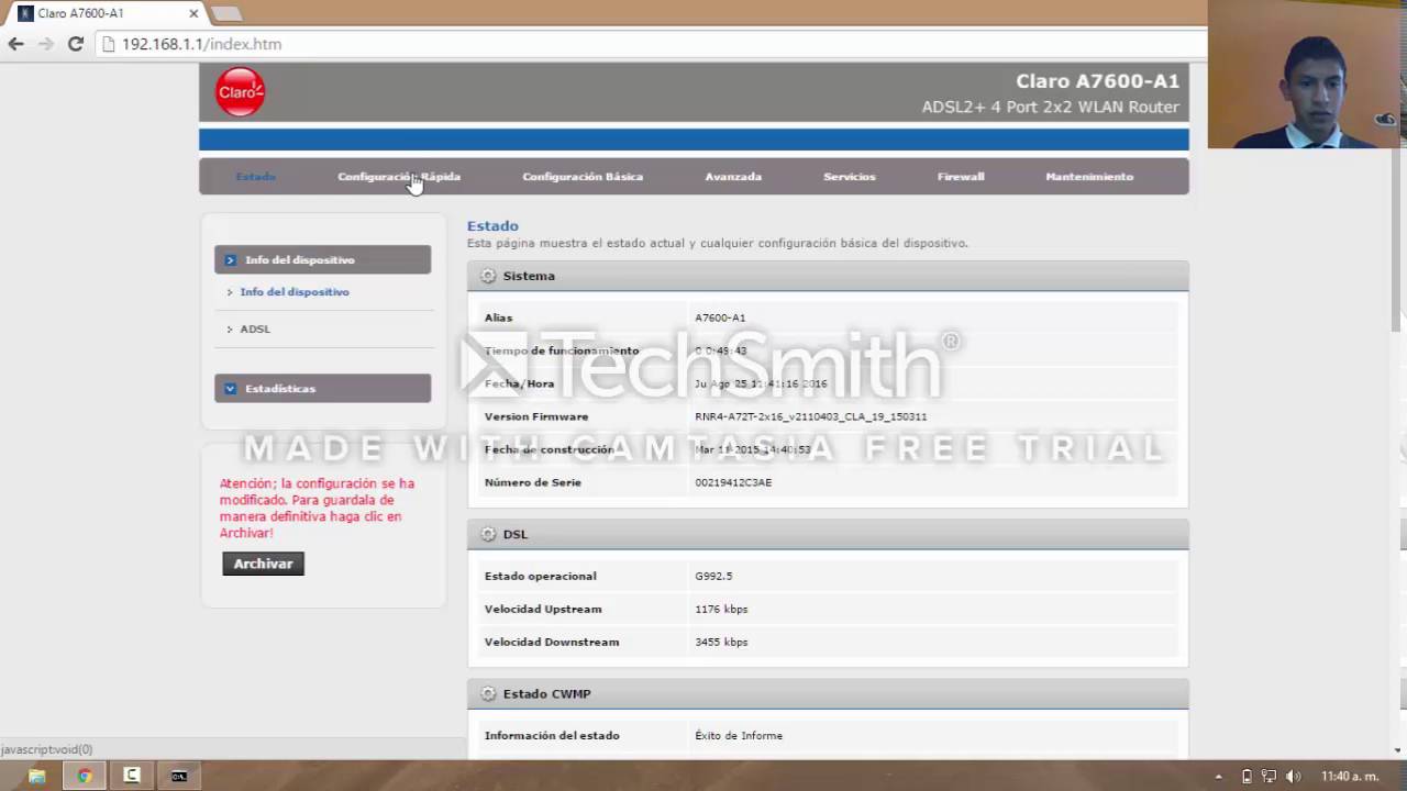 Configuracion de router claro Guatemala YouTube