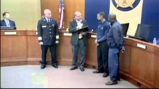 Citizens Life Saving Award for giving co-worker CPR