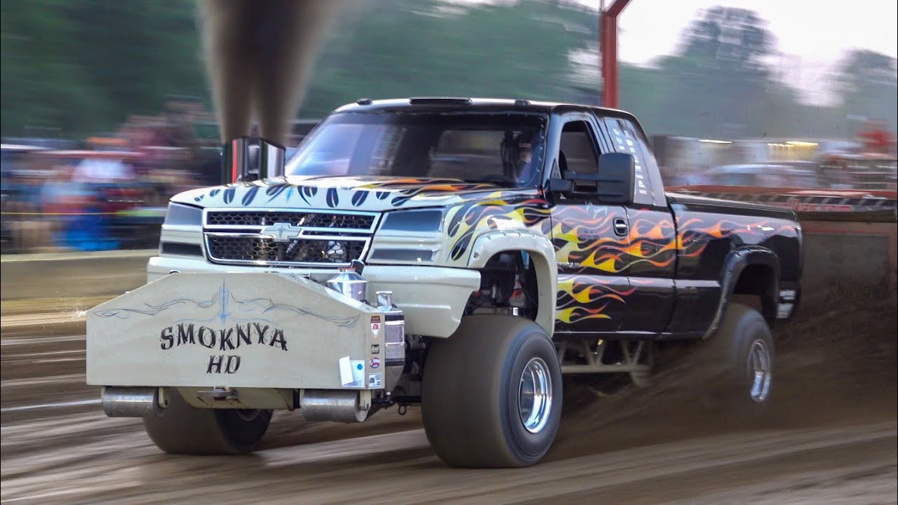 2023 Truck Pulling Super Stock Diesel Trucks. OSTPA Dragway 42. West
