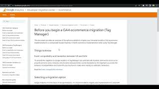 eCommerce Tracking (GA4 official guide walkthrough)