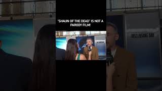 When you interview Simon Pegg..