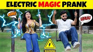 Electric⚡️Magic Prank on Cute Girls😱 Part -15 || by Iqbal Malik on @decentpranks