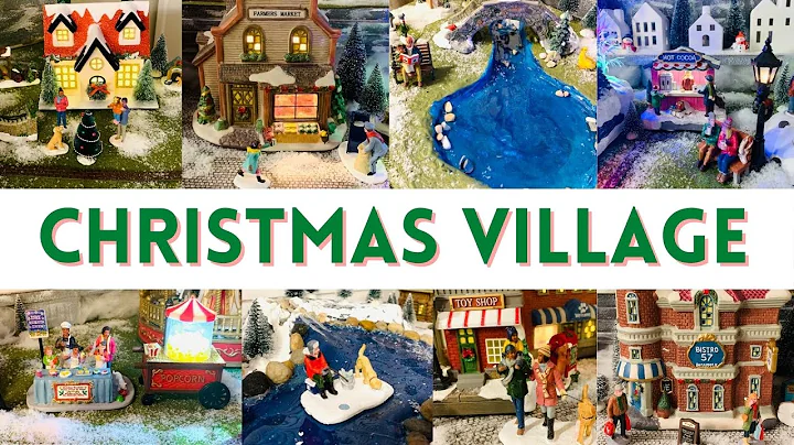 *NEW* CHRISTMAS VILLAGE | DIY CHRISTMAS VILLAGE DISPLAY | EPIC CHRISTMAS VILLAGE BUILD