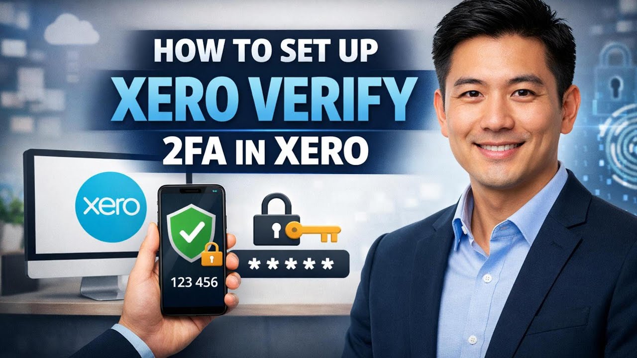 How to SET UP XERO VERIFY 2FA in Xero (Step by Step) - YouTube