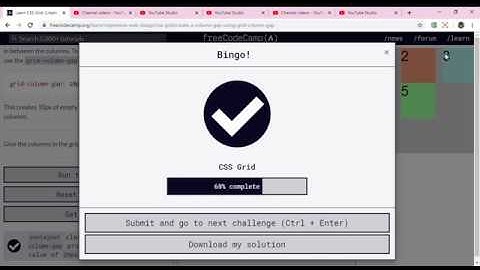 Learn CSS Grid  Create a Column Gap Using grid column gap   freeCodeCamp org   Google Chrome 2019 12
