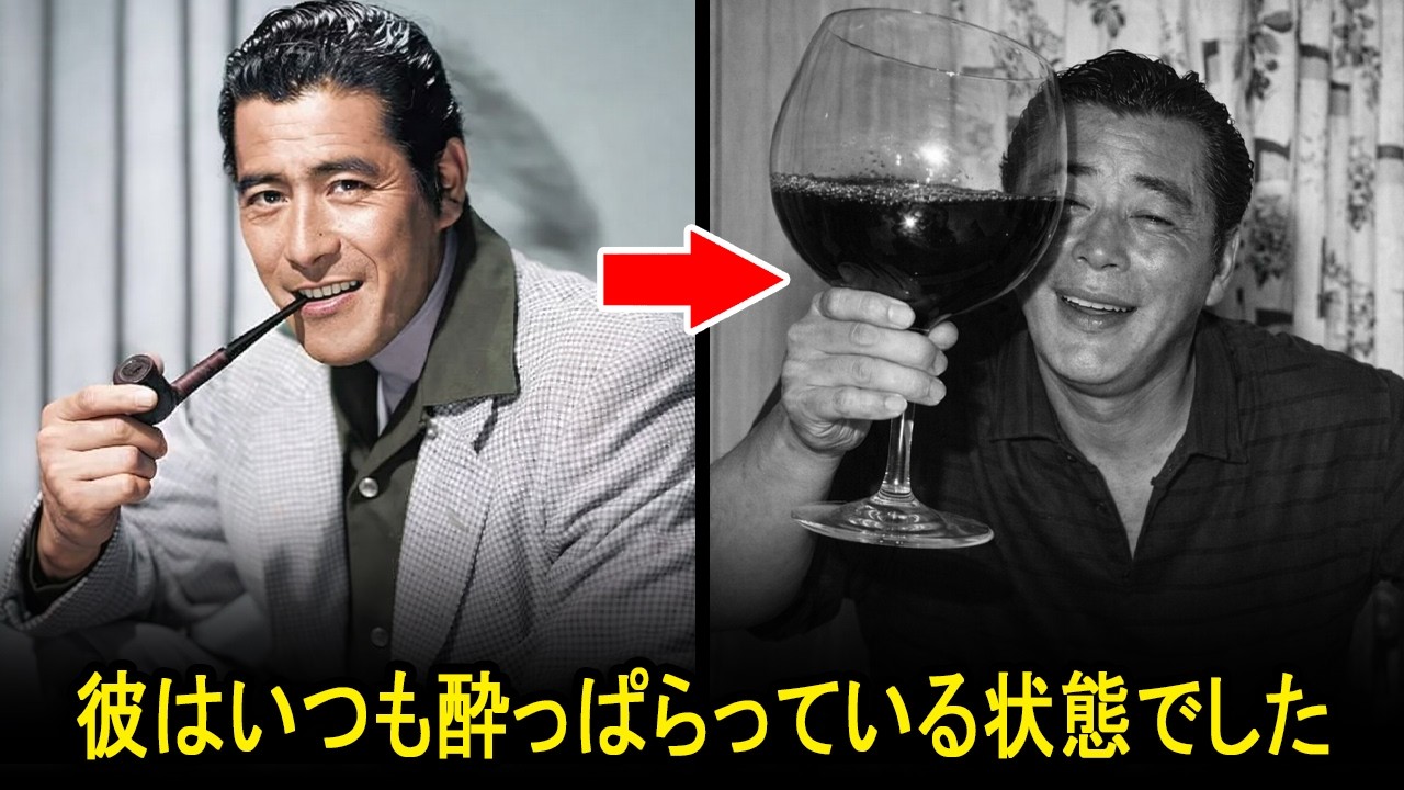 常に酔いどれ状態だった日本人男性俳優10人