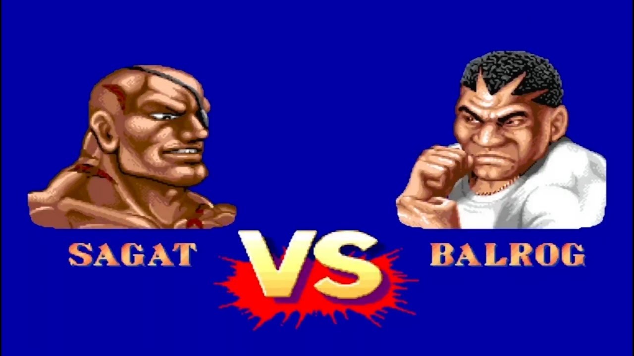 Sagat Vs Balrog - Sf2 Champion Edition