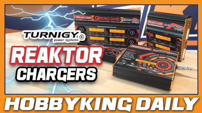 Turnigy Reaktor 300W Balance Charger - Unboxing + features + menu browse 