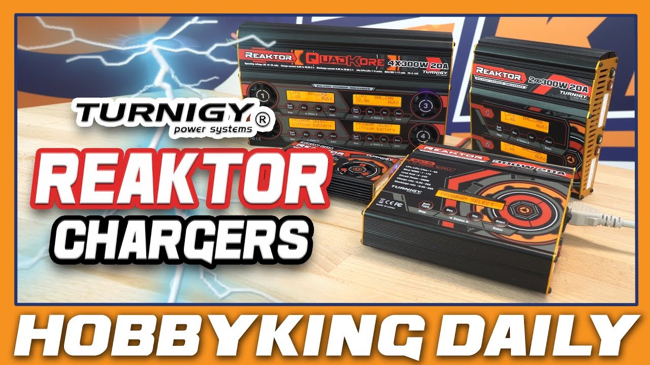 Turnigy Reaktor Chargers - HobbyKing Daily