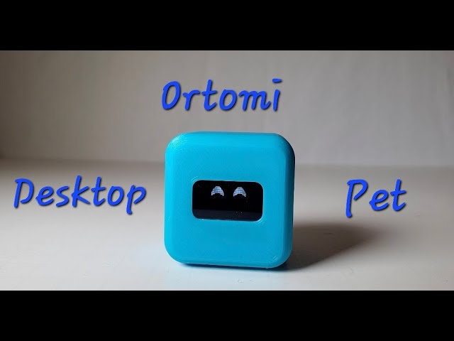 Desk pet robot from @ortomi_robotics 💗🤖 Huge thank you to Ortomi