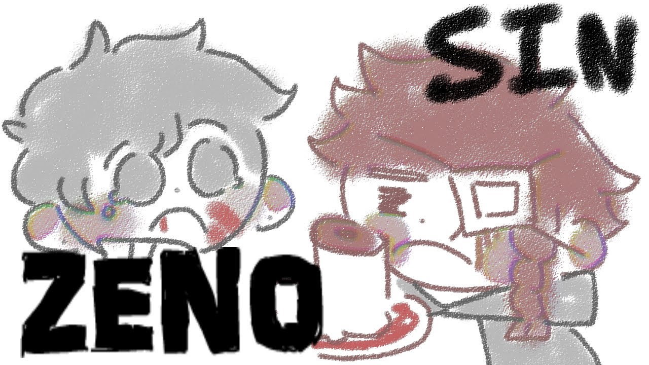 ZENO (ENG + NO COMMENTARY) - SIN ROUTE (ALL SIN ENDINGS) (CW GLITCH / EYE STRAIN)