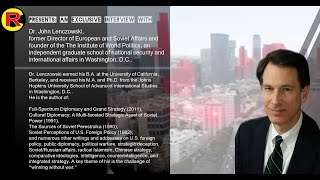 Celebrity Red China Threats' Exclusive Interview- Episode 5: Lessons Learned from the Cold War? Profile