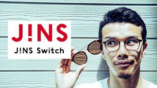 【JINS Switch】メガネがサングラスになる！今話題のジンズスイッチをご紹介。