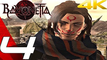 BAYONETTA - Gameplay Walkthrough Part 4 - The Burning Ground [4K 60FPS]