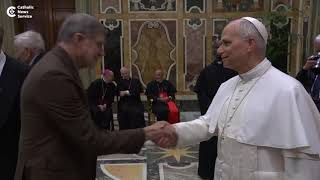 Pope Leo meets cinema greats @CatholicNewsService