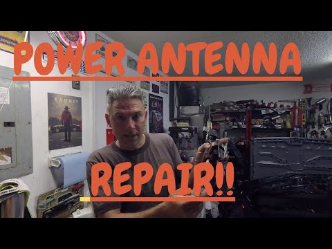 Repairing the power antenna in my 1991 Cadillac DeVille with parts from Amazon!! P.P.H. Ep. 11