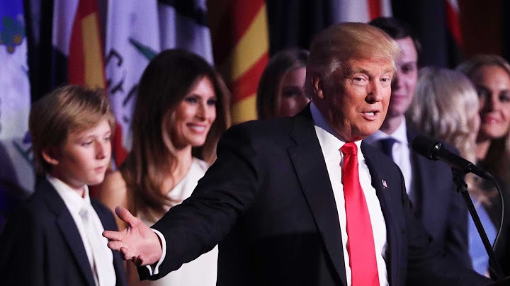 Donald Trump's full victory speech