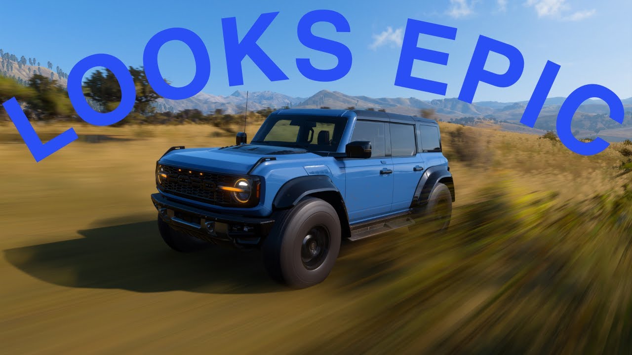 Bronco Raptor R Forza THE NEW FORD BRONCO RAPTOR LOOKS ABSOLUTELY EPIC IN FH5 | FORZA HORIZON ...