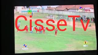 Danlad Ibrahim save penalty at Berekum Golden City Park Berekum Chelsea 0-0 Asante Kotoko
