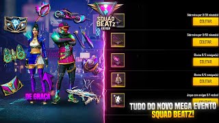 TUDO QUE ESTÁ CHEGANDO NO NOVO MEGA EVENTO SQUAD BEATZ! NOVAS ROUPAS, SKINS, PRÊMIOS E MUITO MAIS!!