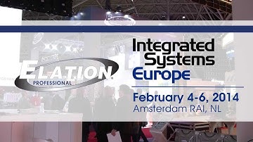 Elation Professional @ ISE 2014