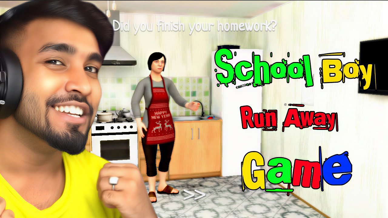 School Boy Run Away Game – Real Horror Escape Gameplay 😱  | Full Hindi Gameplay 2026 