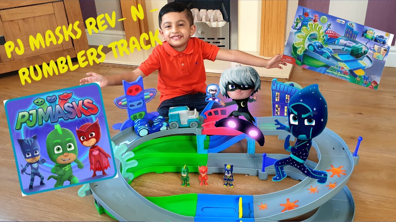 PJ MASK REV-N- RUMBLE TRACK - YouTube