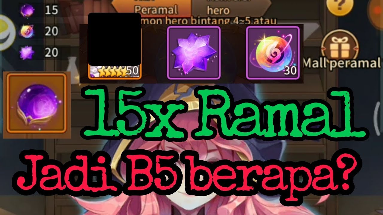 GACHA 15x RAMAL | KE KUIL PERAMAL PAGI BAWA HOKI?? | Idle Legends