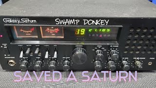Galaxy Saturn For Rick "32" Repaired & Refreshed CB Radio Base Station