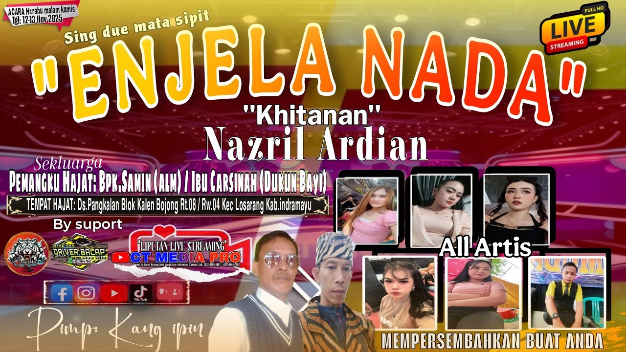 LIVE ORGAN DANGDUT ENJELA NADA PANGKALAN-BLOK KALEN BOJONG (IBU CARSINAH.DUKUN.BAYI)