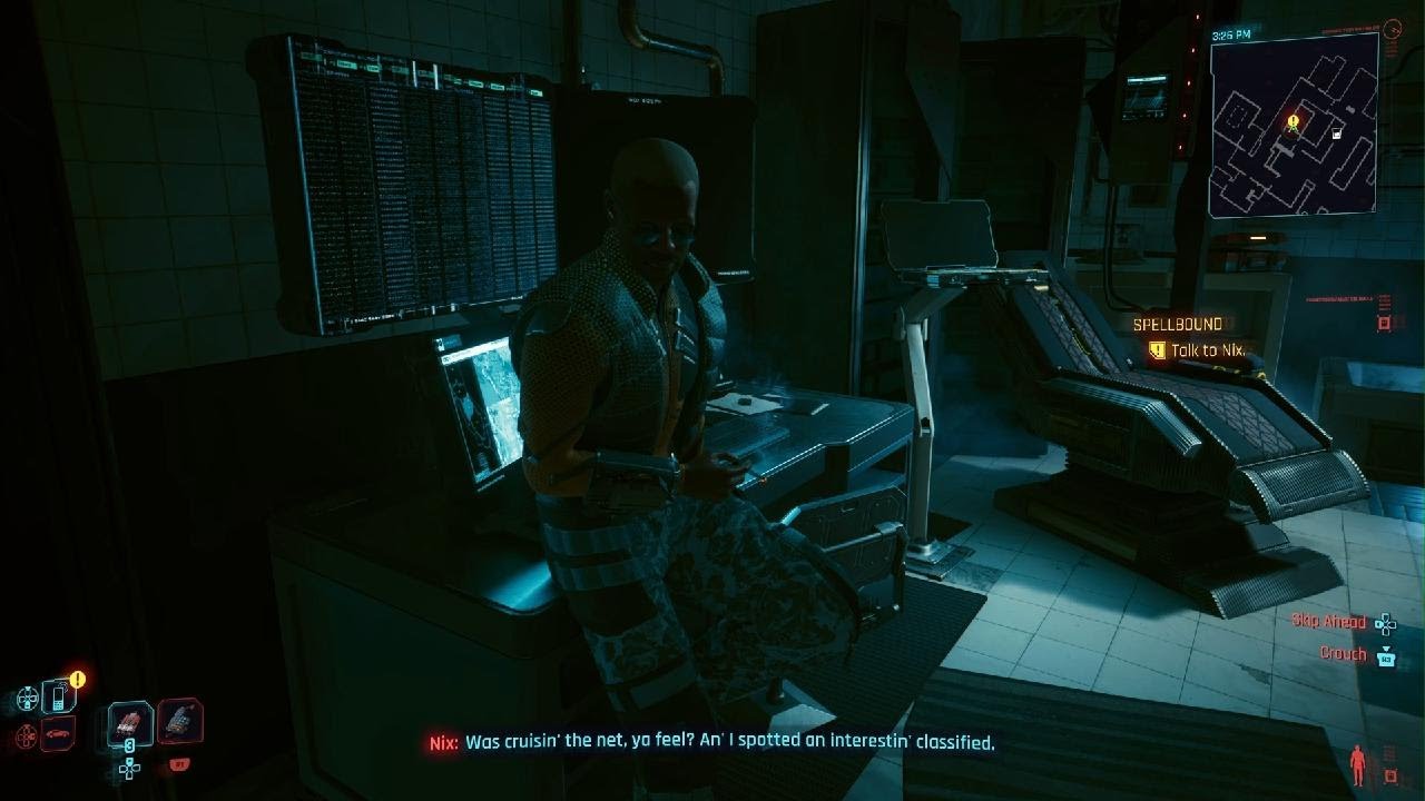 Cyberpunk 2077 spellbound side quest