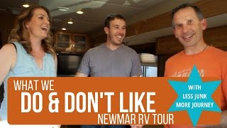 What We Do & Don't Like: RV Tour with Less Junk More Journey + RVLove