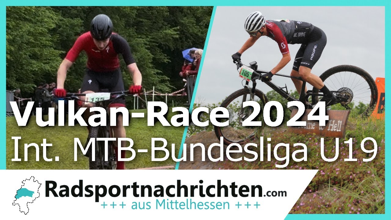 Zu Rad und Fuß beim Heimrennen! Int. MTB-Bundesliga Junioren U19 beim Vulkan-Race Gedern 2024