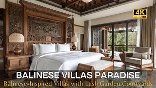 Modern Tropical Resort House: Bali Inspired Villa Tour Centered Around Lush Garden Courtyards