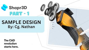 Shapr3D Tutorial Design (Part 1) by Teacher Nathan