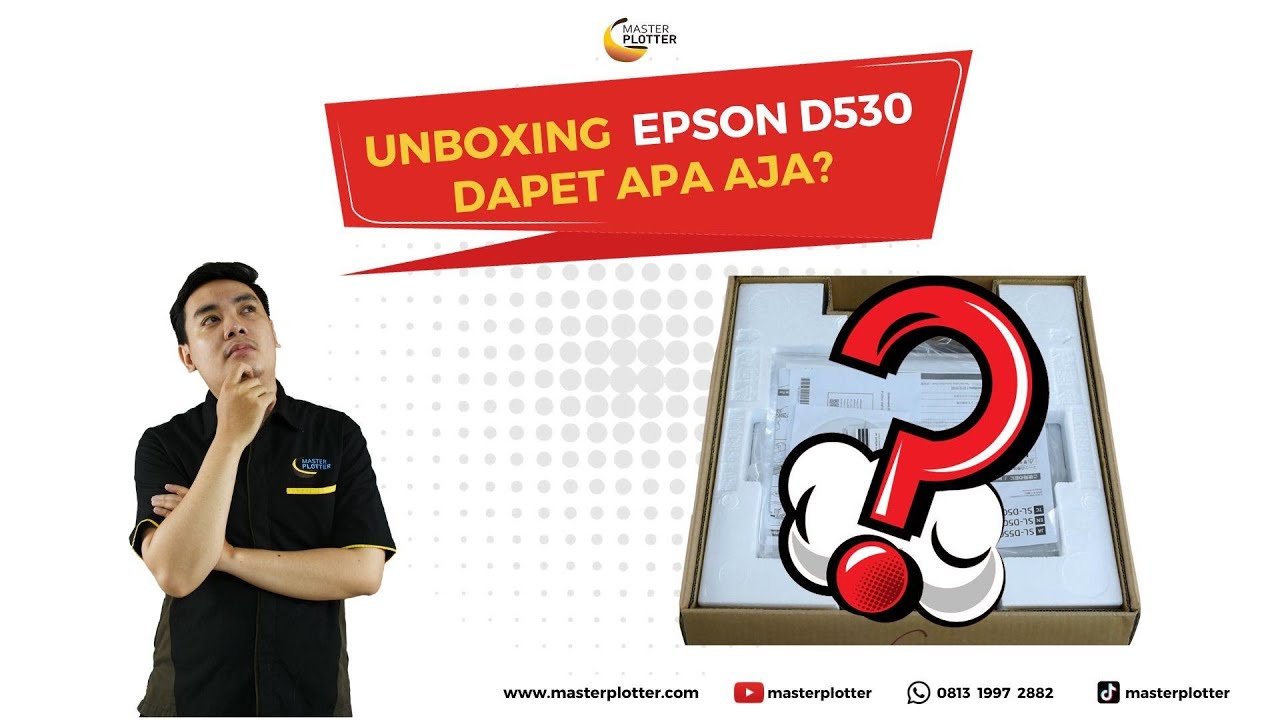 UNBOXING D530 EPSON PRINTER PHOTO, DAPET APA AJA YA?