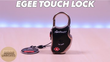 eGeeTouch Lock - A Smart Travel Lock
