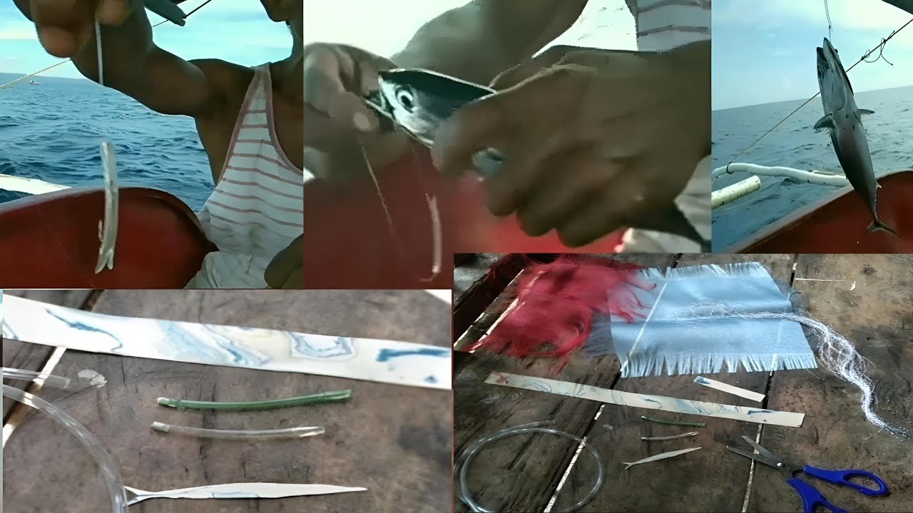 Pamain ng tulingan o galunggong (pirit) gamit ang dextrose hose|Paggawa ng pain sa tulingan tutorial