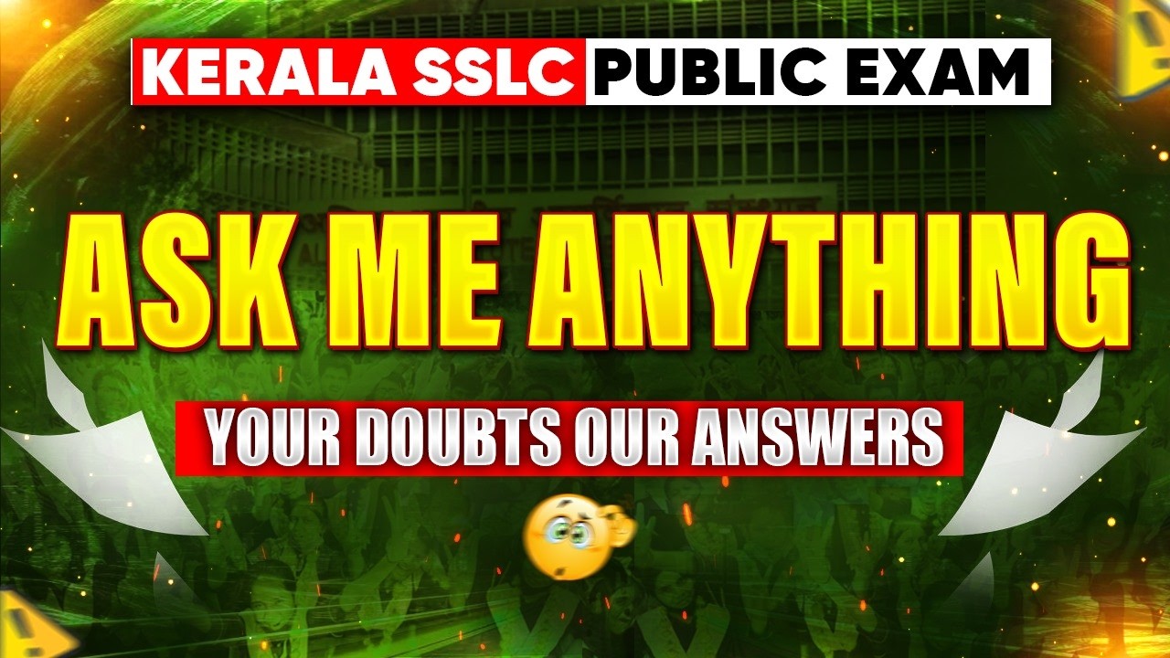 SSLC Public Exam 2026 Doubt Session | PW Kerala